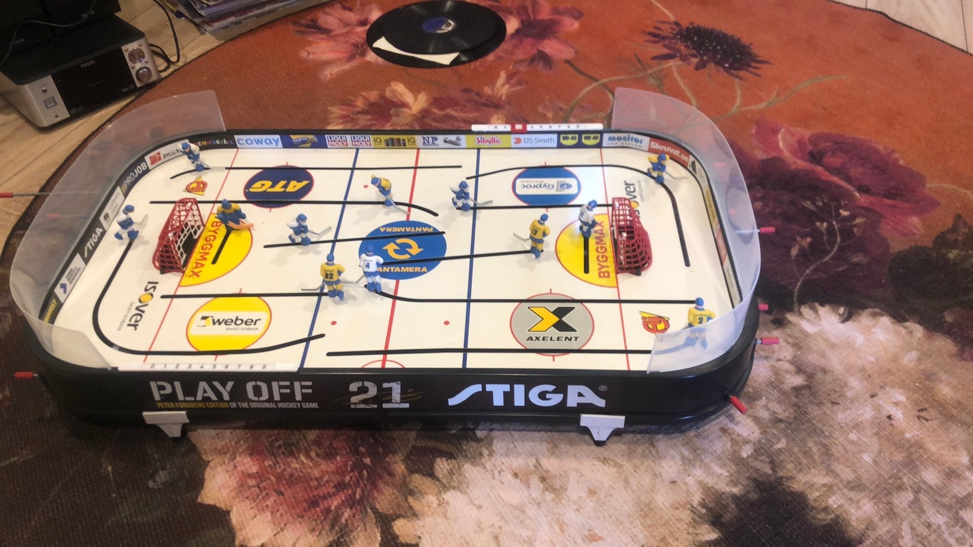 Ijshockeyspel Tiga compleet spel tafel, Ophalen