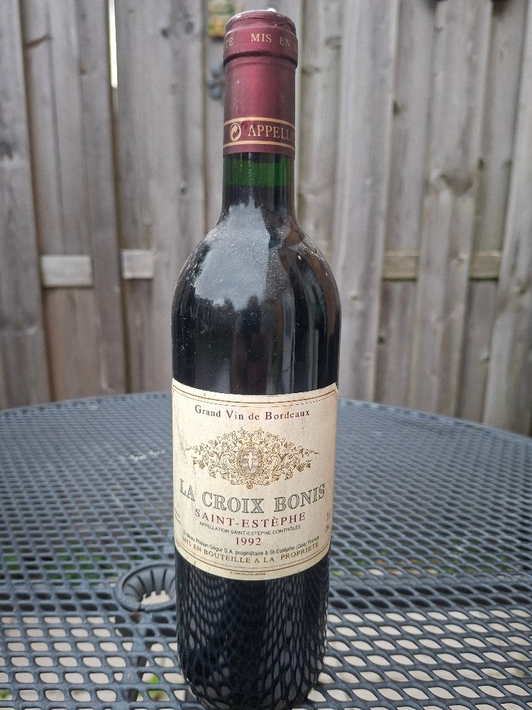 La Croix Bonis Saint Estephe 1992, Frankrijk, Nieuw, Ophalen of Verzenden, Rode wijn