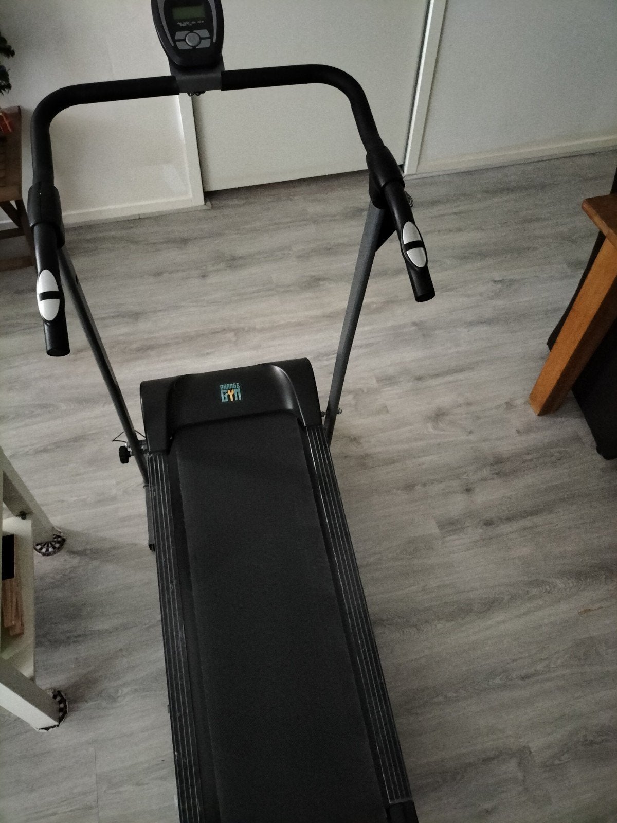 Inklapbare loopband op wieltjes!, Ophalen, Zo goed als nieuw, Benen, Loopband