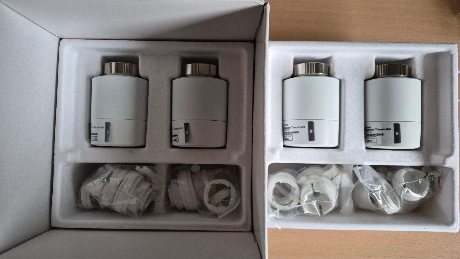 4x Tado Slimme Radiatorknoppen V3+ (PRIJS IS PER STUK), Ophalen of Verzenden, Slimme thermostaat