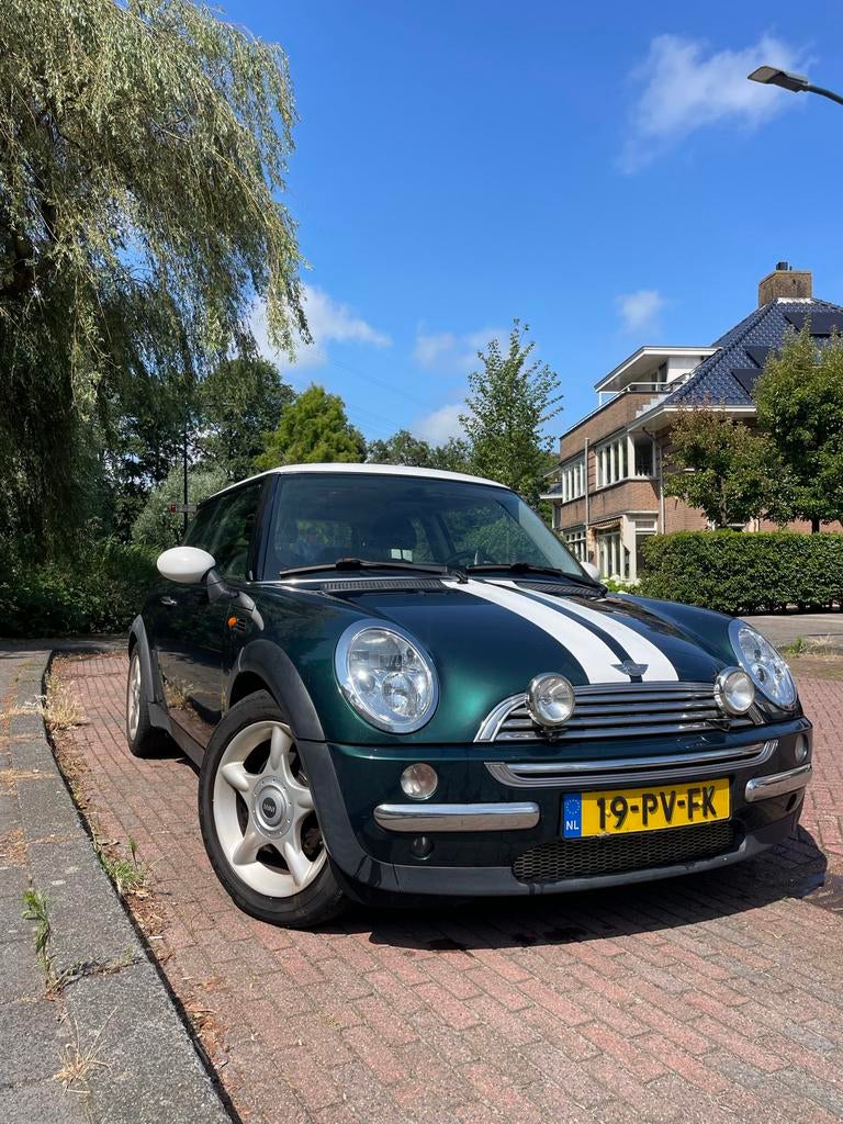 Mini 1.6 16V Cooper 2002 Racing Green, Auto's, Mini, Voorwielaandrijving, 1025 kg, 15 km/l, 4 cilinders