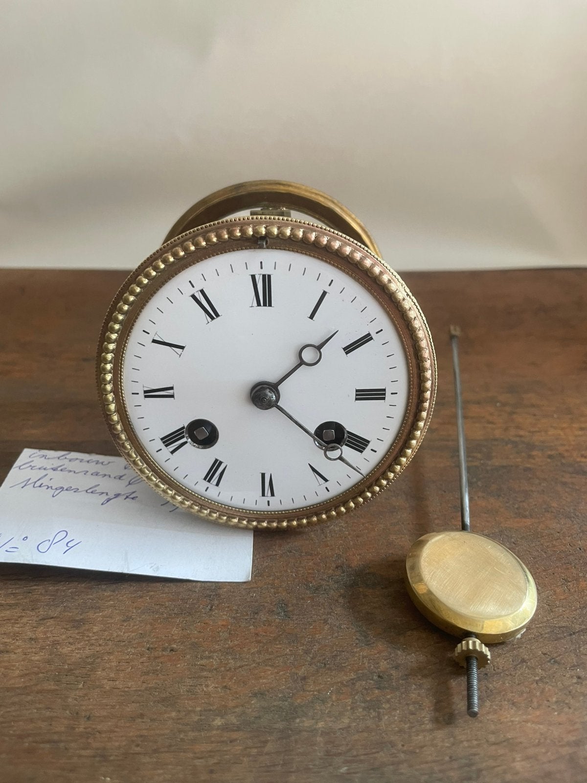 Los Frans pendule uurwerk 84, Ophalen of Verzenden