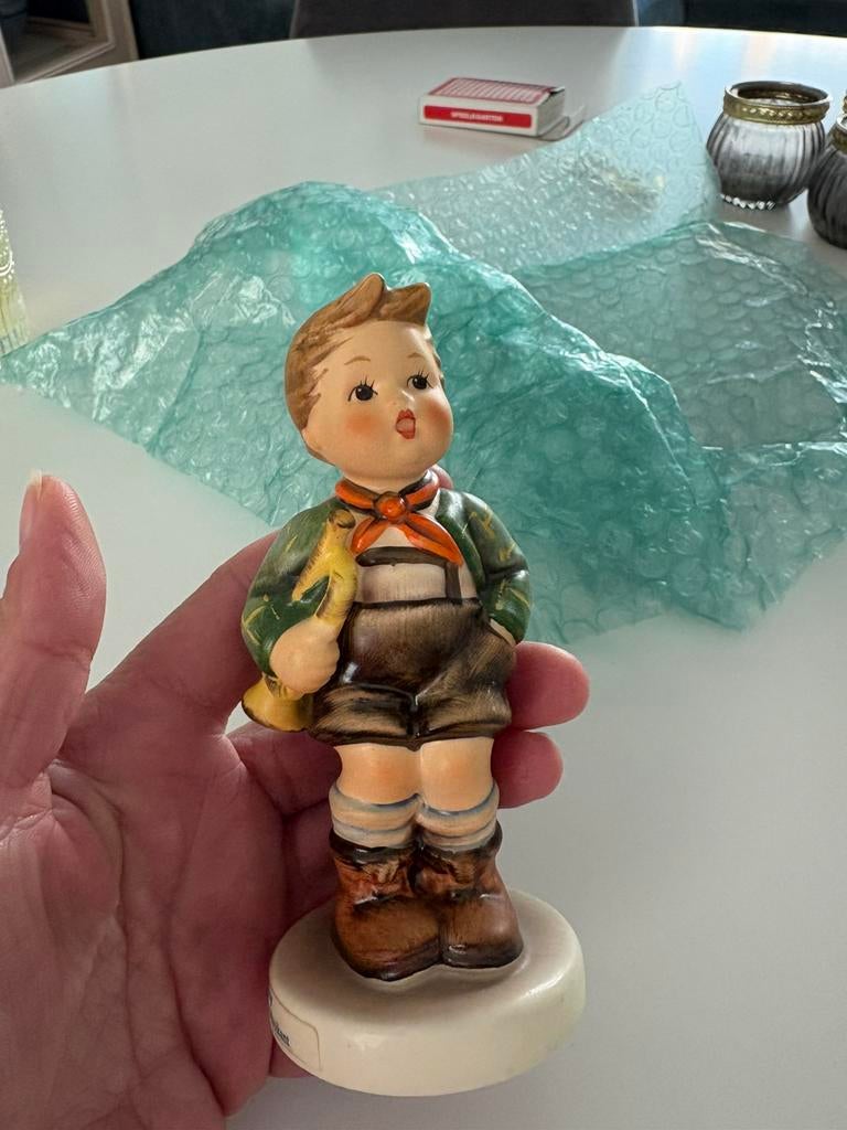 Hummel jongen met trompet, Ophalen of Verzenden, Nieuw, Hummel