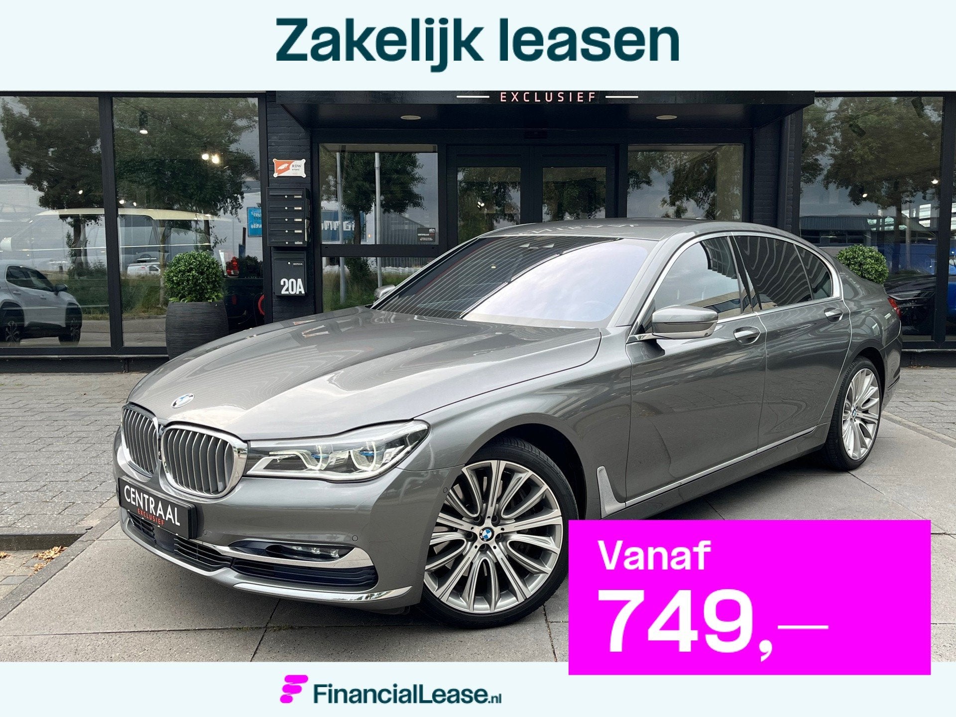 BMW 7-serie 750i xDrive Individual 450PK|Harman/Kardon|Massa, Automaat, Dealer onderhouden, Gebruikt, 4395 cc