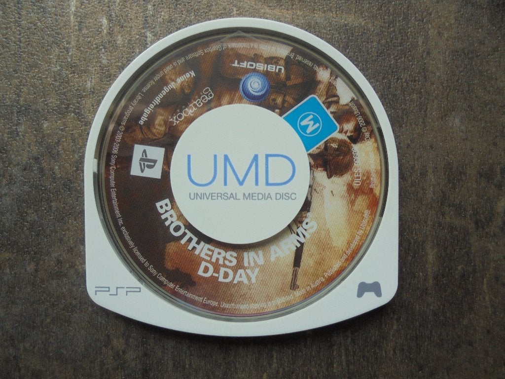 Brothers In Arms D-Day voor PSP (zie foto's), Spelcomputers en Games, Gebruikt, Shooter, 1 speler, Ophalen of Verzenden