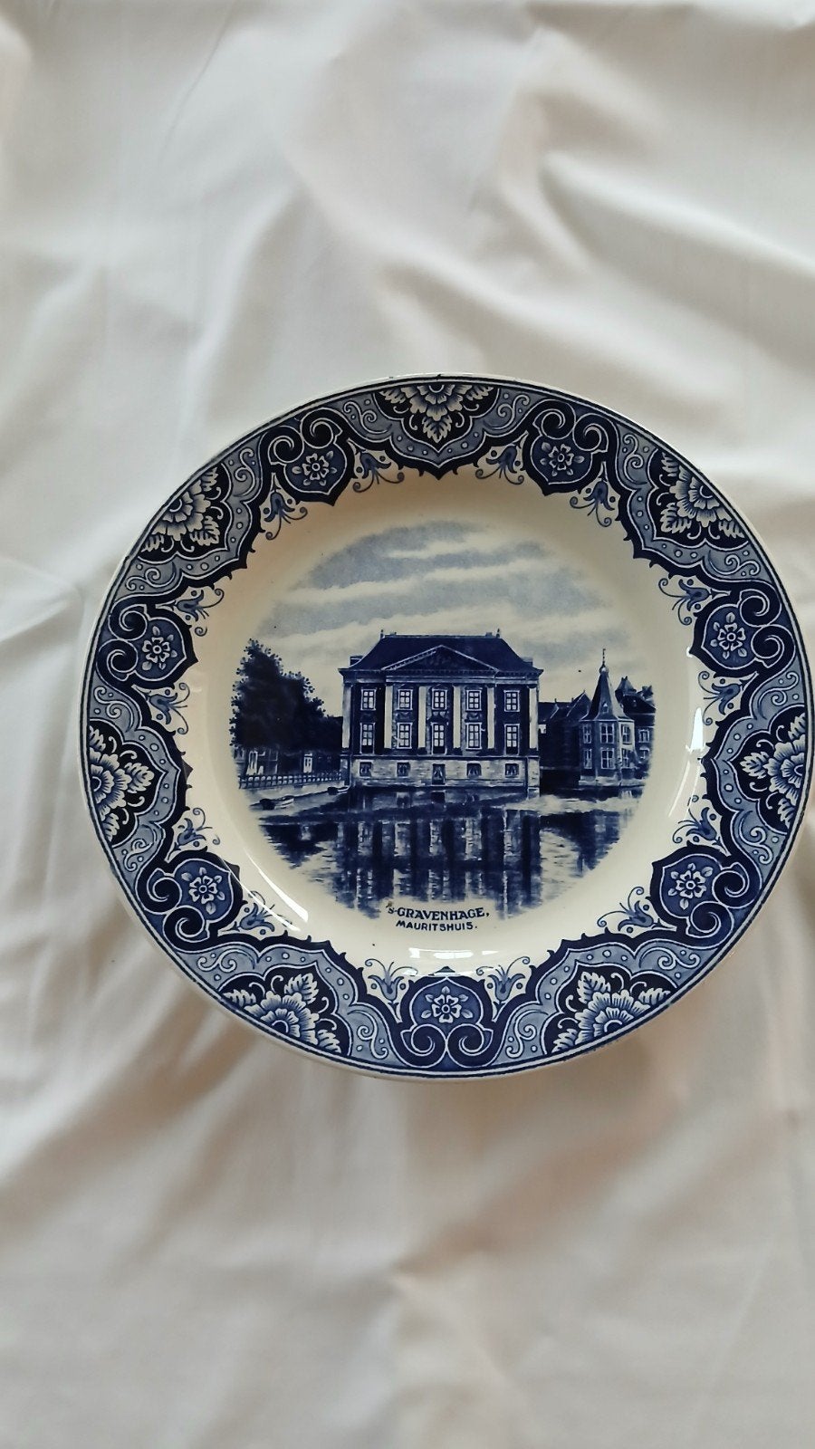 Mooi wandbord Mauritshuis 's-Gravenhage, Antiek en Kunst, Ophalen of Verzenden