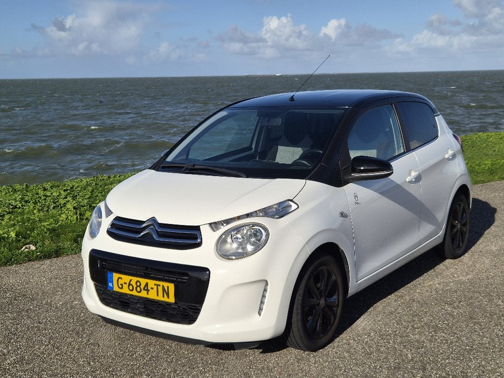 Citroën C1 1.0 VTi Origins 2019 | Clima | CarPlay | Camera, Auto's, Voorwielaandrijving, Stof, Zwart, 4 stoelen