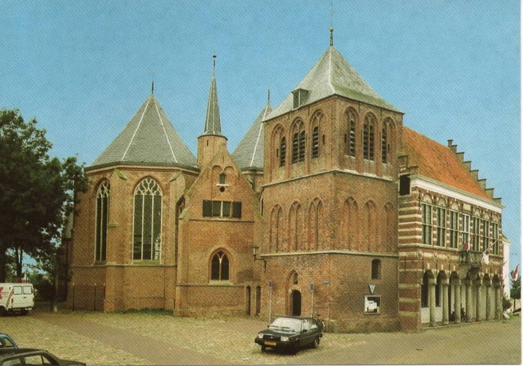 Ansichtkaart Vollenhove, Ned. Herv. Kerk, Verzamelen, Ophalen of Verzenden, 1980 tot heden, Ongelopen, Overijssel