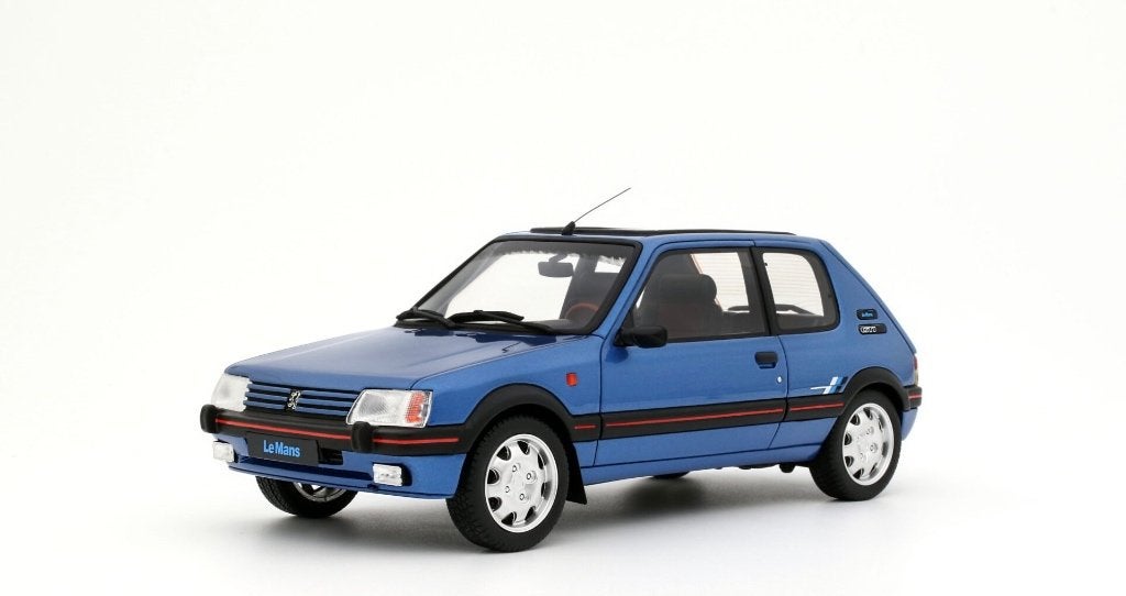 1:18 Peugeot 205 1.9 GTI le mans, Ophalen of Verzenden, Zo goed als nieuw, Auto, OttOMobile