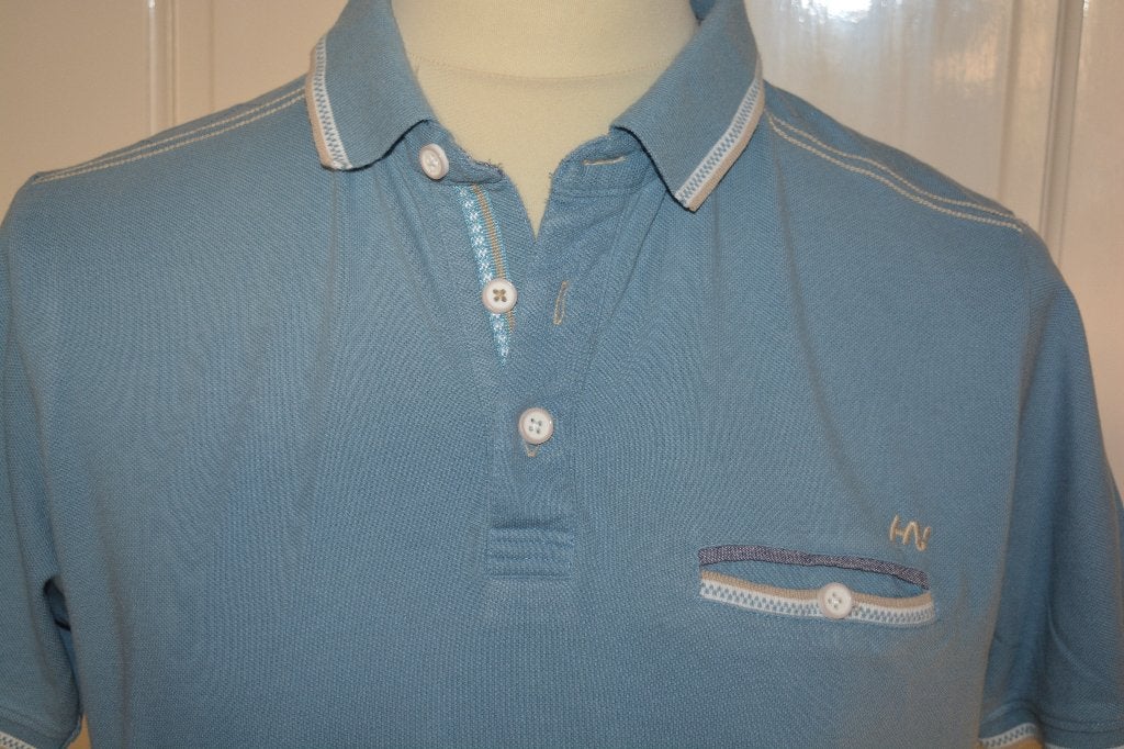 Human Nature, sportief heren polo, maat M, Ophalen of Verzenden, Zo goed als nieuw, Human nature, Maat 48/50 (M)