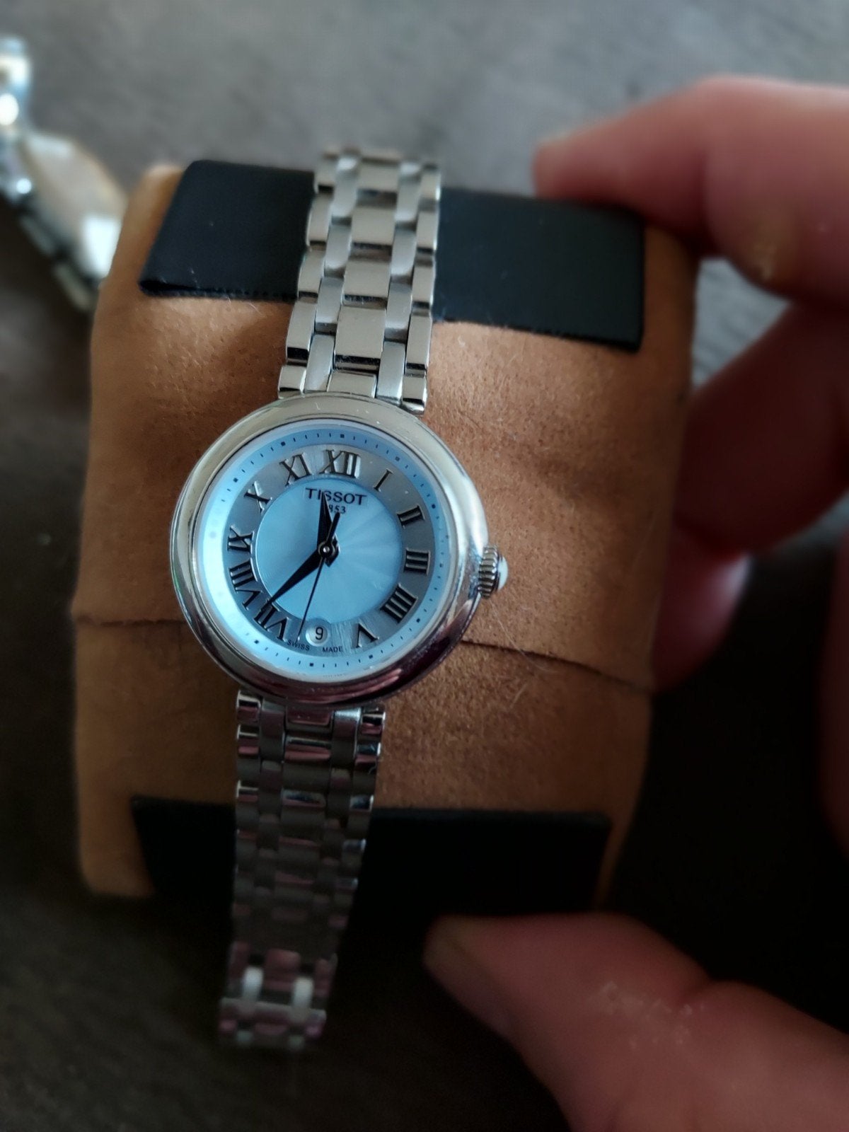 Tissot 1853 Dameshorloge - Zo goed als nieuw, Overige merken, Staal, Staal, Polshorloge