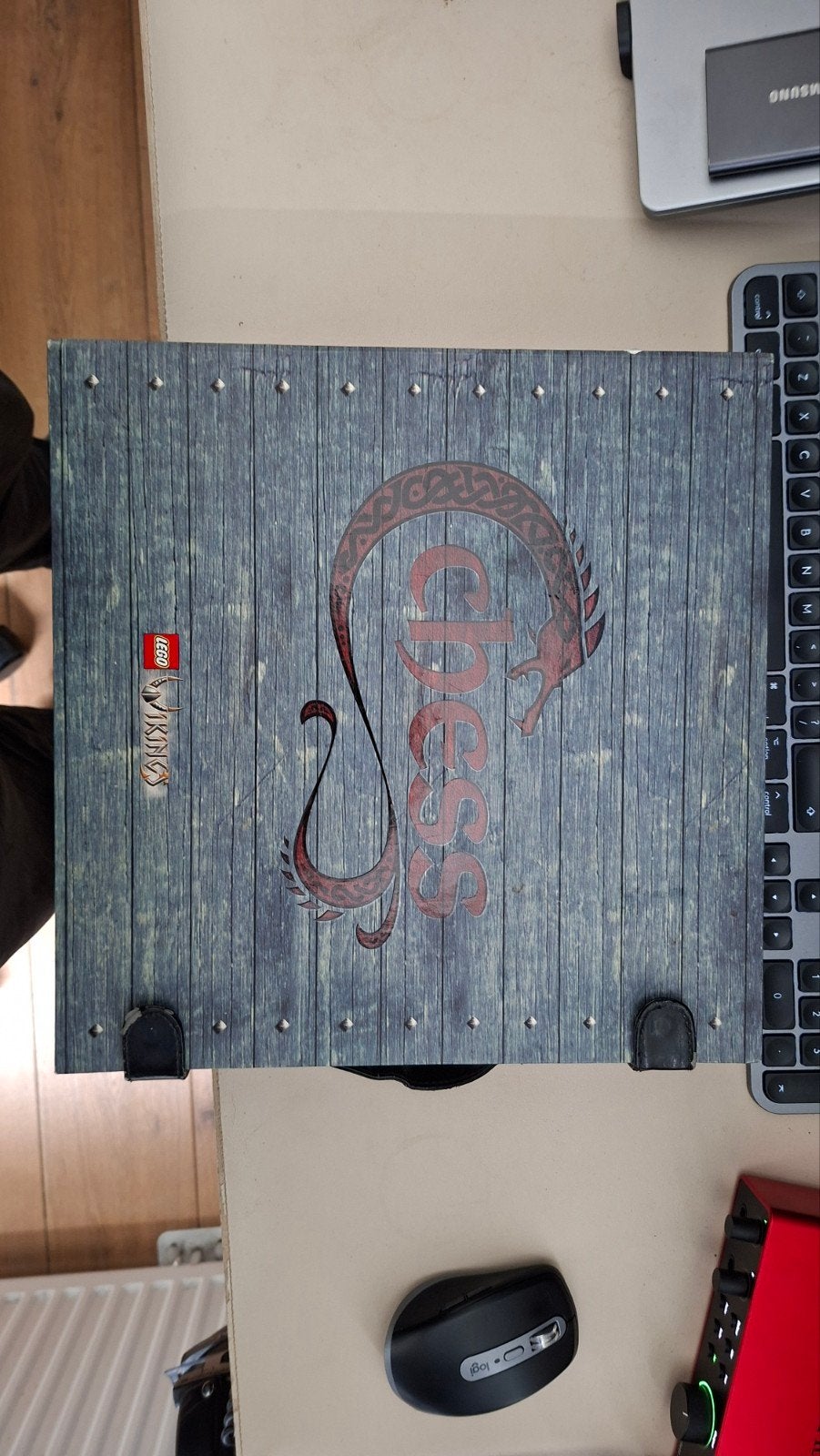 Lego Vikings Schaakspel - Prima staat, handje gebroken, Ophalen of Verzenden, Gebruikt, Overige merken