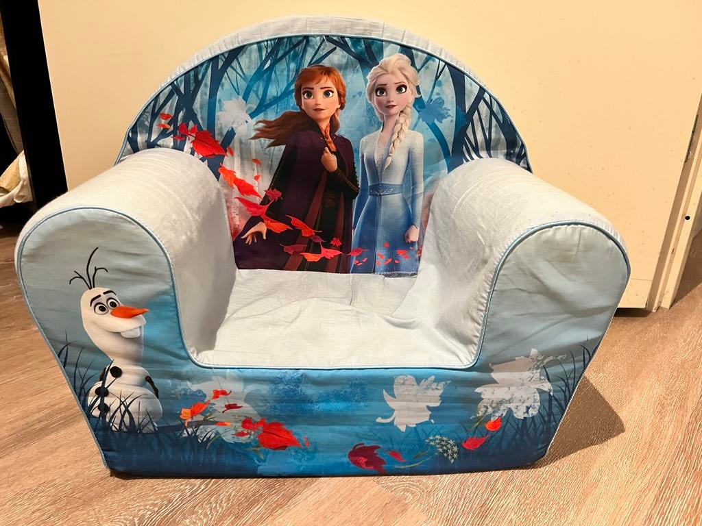 Frozen Kinderstoel - Anna, Elsa & Olaf, Ophalen, Gebruikt, Overige typen