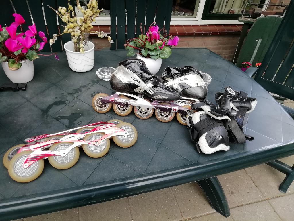 Skeelers schoenmaat 45 150.00 euro, Ophalen, Gebruikt
