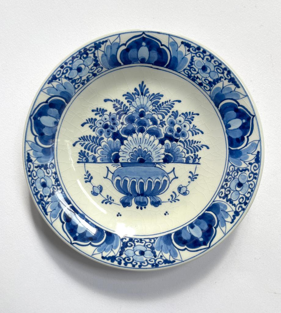 Porceleyne Fles Delft Wandbordje 14 cm, Ophalen of Verzenden