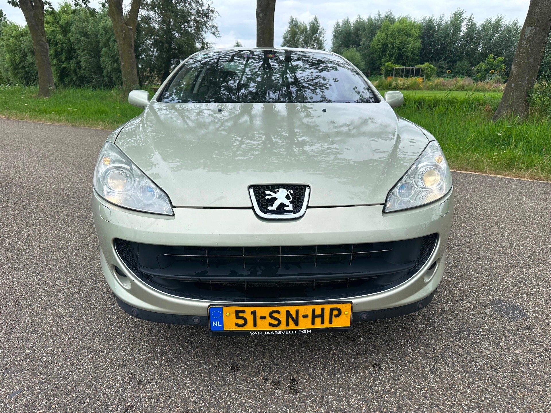 Peugeot 407 Coupé 3.0-24V Féline|automaat lees tekst, Auto's, Peugeot, Dealer onderhouden, Gebruikt, Zwart, 2946 cc
