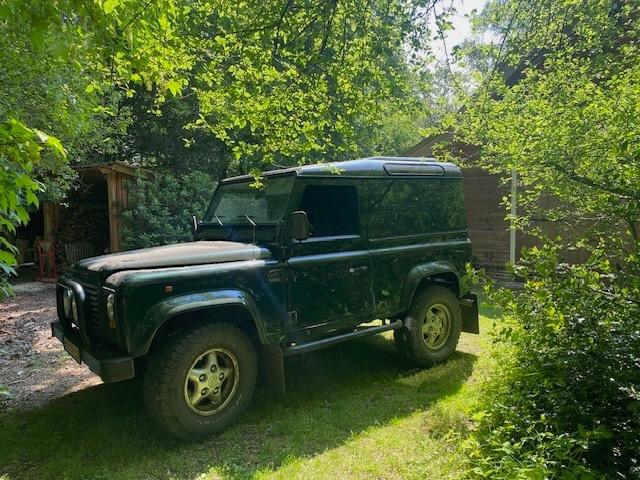 Land Rover Defender 90 TDI Hardtop 4WD 1998, Euro 2, Stof, Land Rover, 4 cilinders