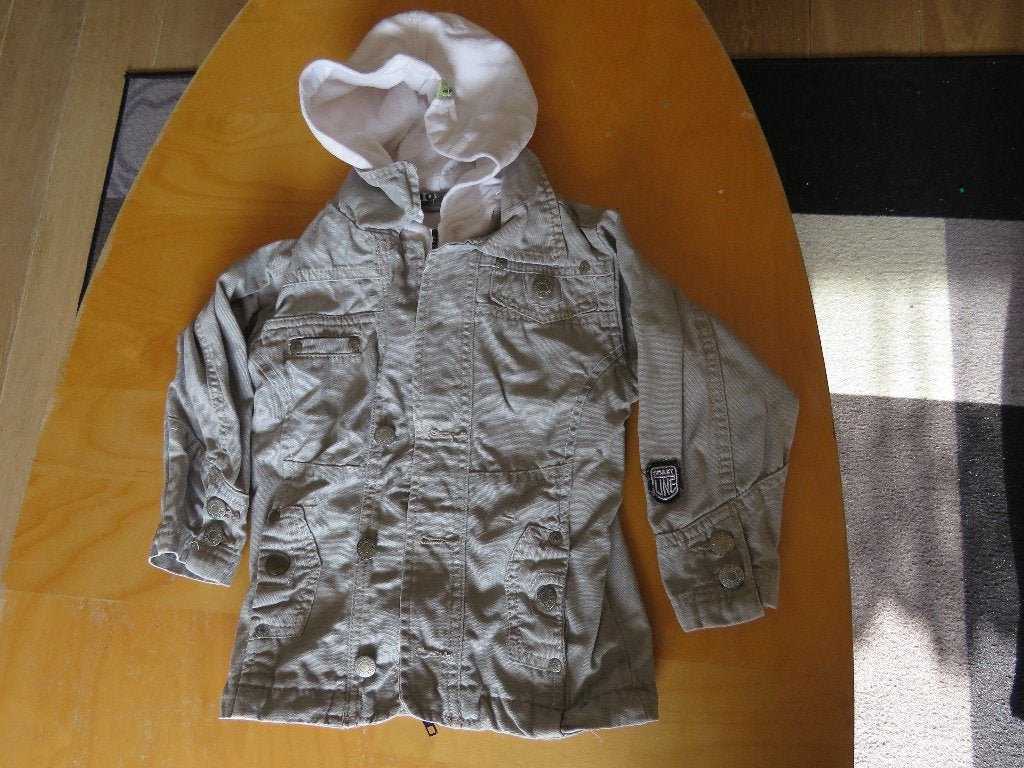 2 Zomerjassen maat 98, Ophalen of Verzenden, Gebruikt, Jongen, Jas