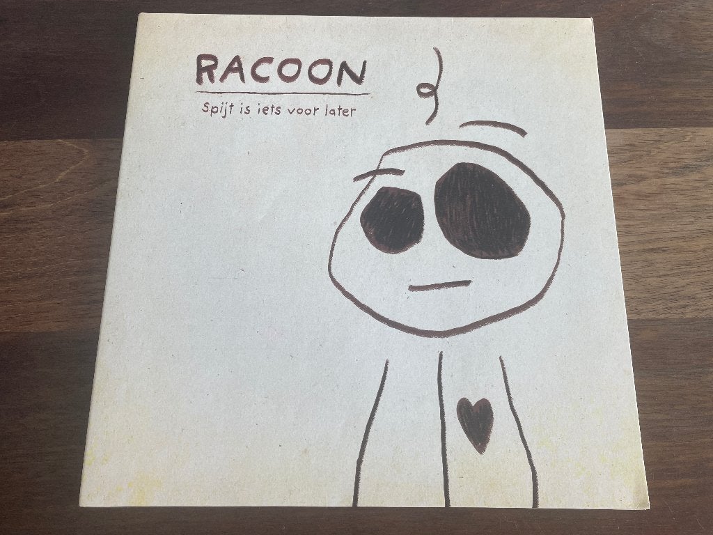 Vinyl LP Racoon Spijt Is Iets Voor Later ARTONE Session ZGAN, Limited edition, Ophalen of Verzenden, Zo goed als nieuw, Pop