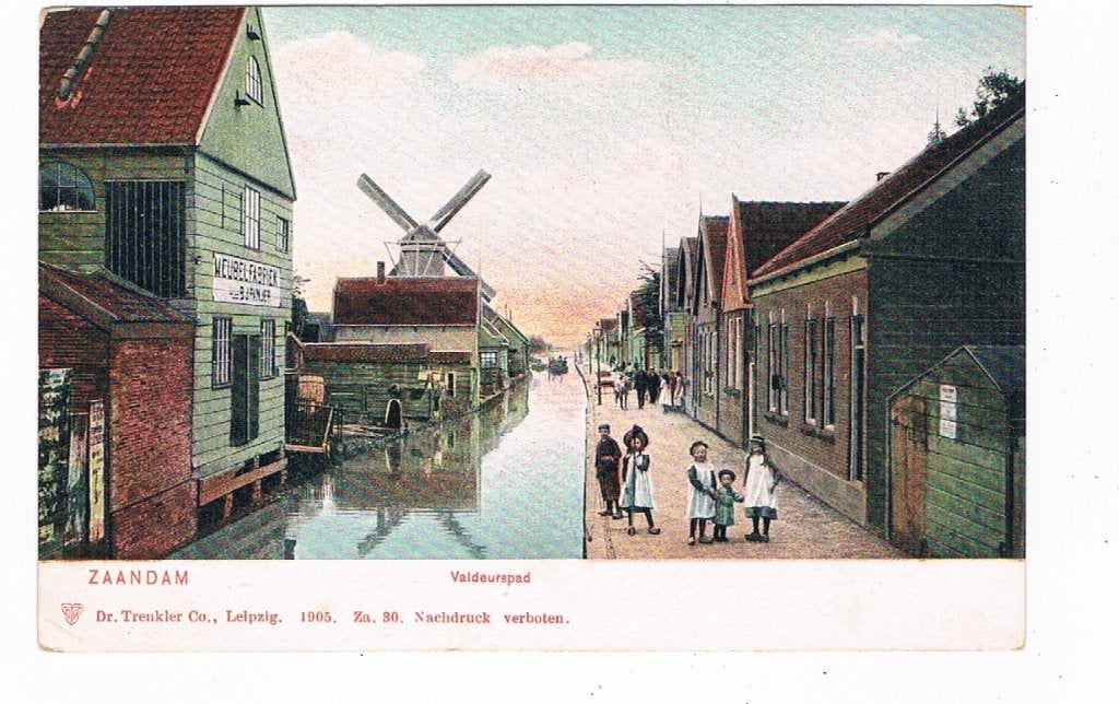 2 / ZAANDAM : Valdeurspad, Verzenden, Voor 1920, Ongelopen, Noord-Holland