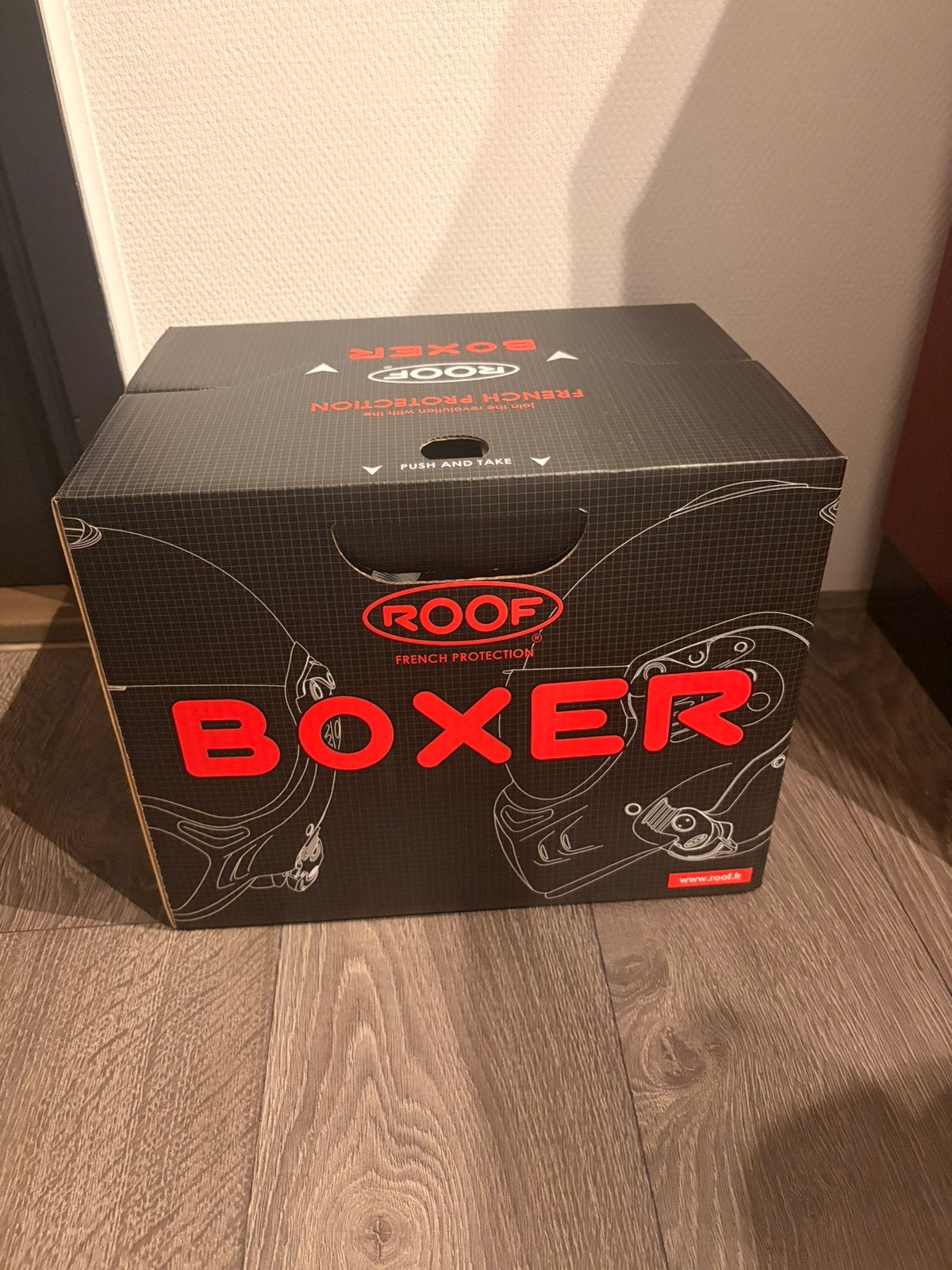 Roof boxer helm, v8 alpha, matt zwart, Ophalen of Verzenden, Nieuw, Small