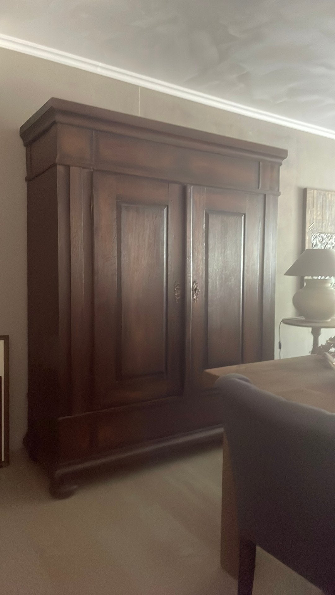 Mooie oude kast, Ophalen