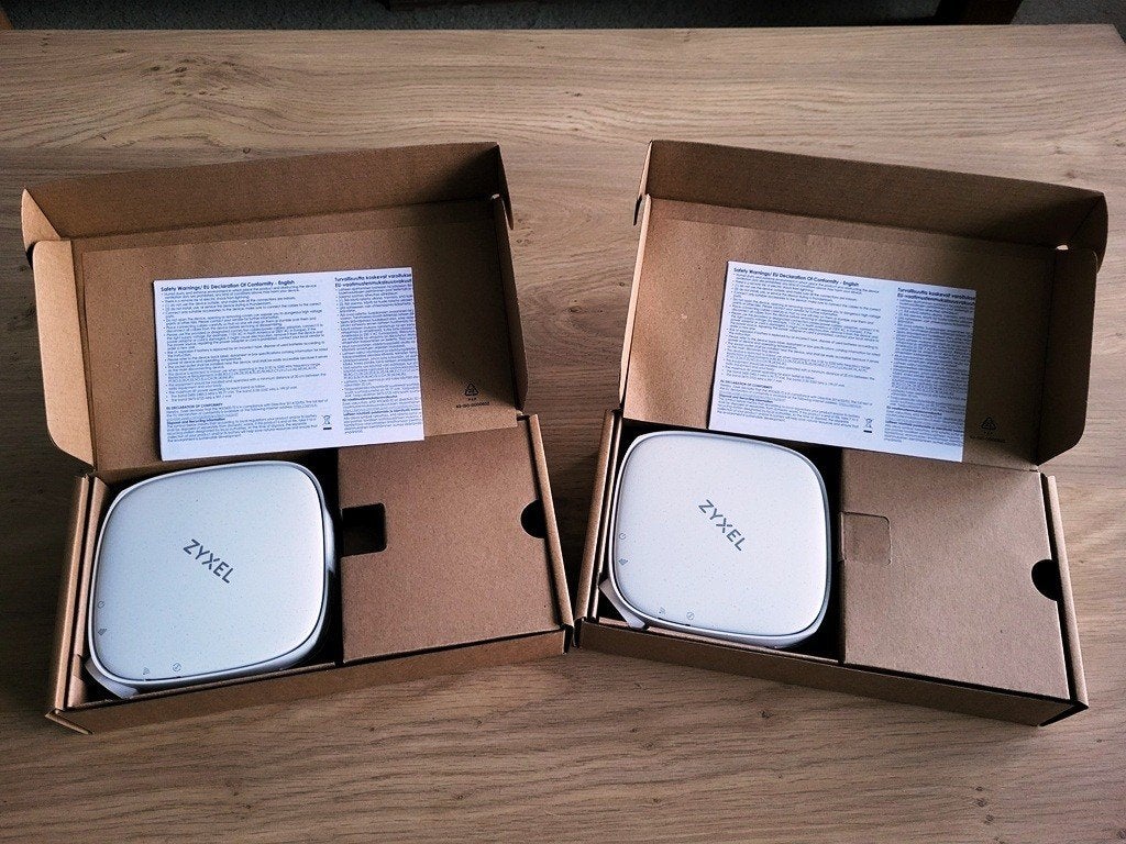 Zyxel WX5600 Access Point Odido Wifi Plus - 2 stuks Nieuw!, Ophalen of Verzenden, Nieuw, ZyXEL