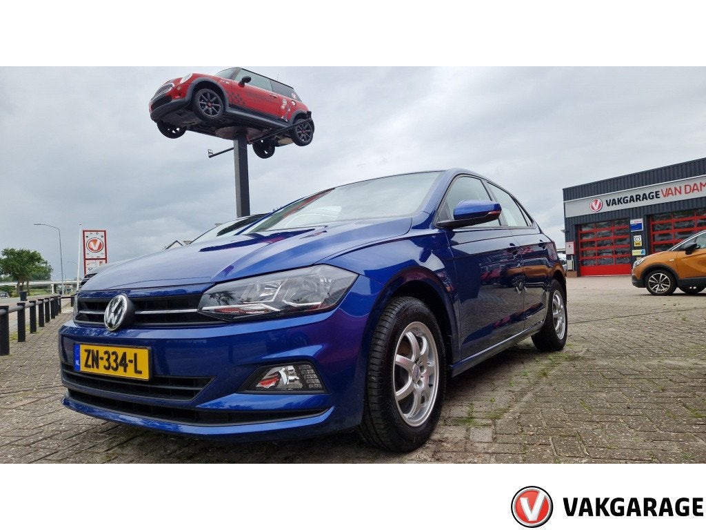 Volkswagen Polo Org nederlandse aUTO 1.0 TSI Comfortline, Auto's, Keurmerk '100% Onderhouden', Start-stop-systeem, 40 €/maand