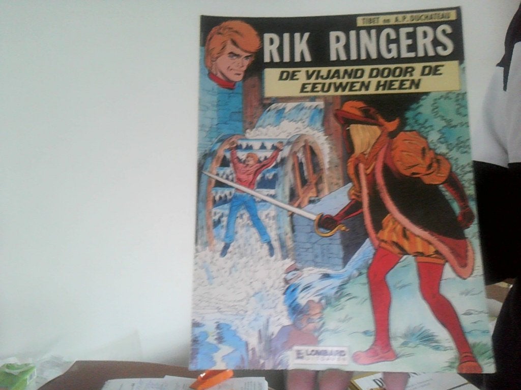 rik ringers nr 26 de vijand door de eeuwen heen le lombard, Boeken, Eén stripboek, Ophalen of Verzenden, Zo goed als nieuw