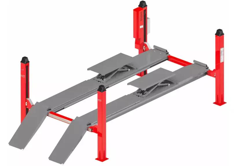 4-Koloms Hydraulische Hefbrug 5,5 Ton Met Uitlijnfunctie, Ophalen, Nieuw