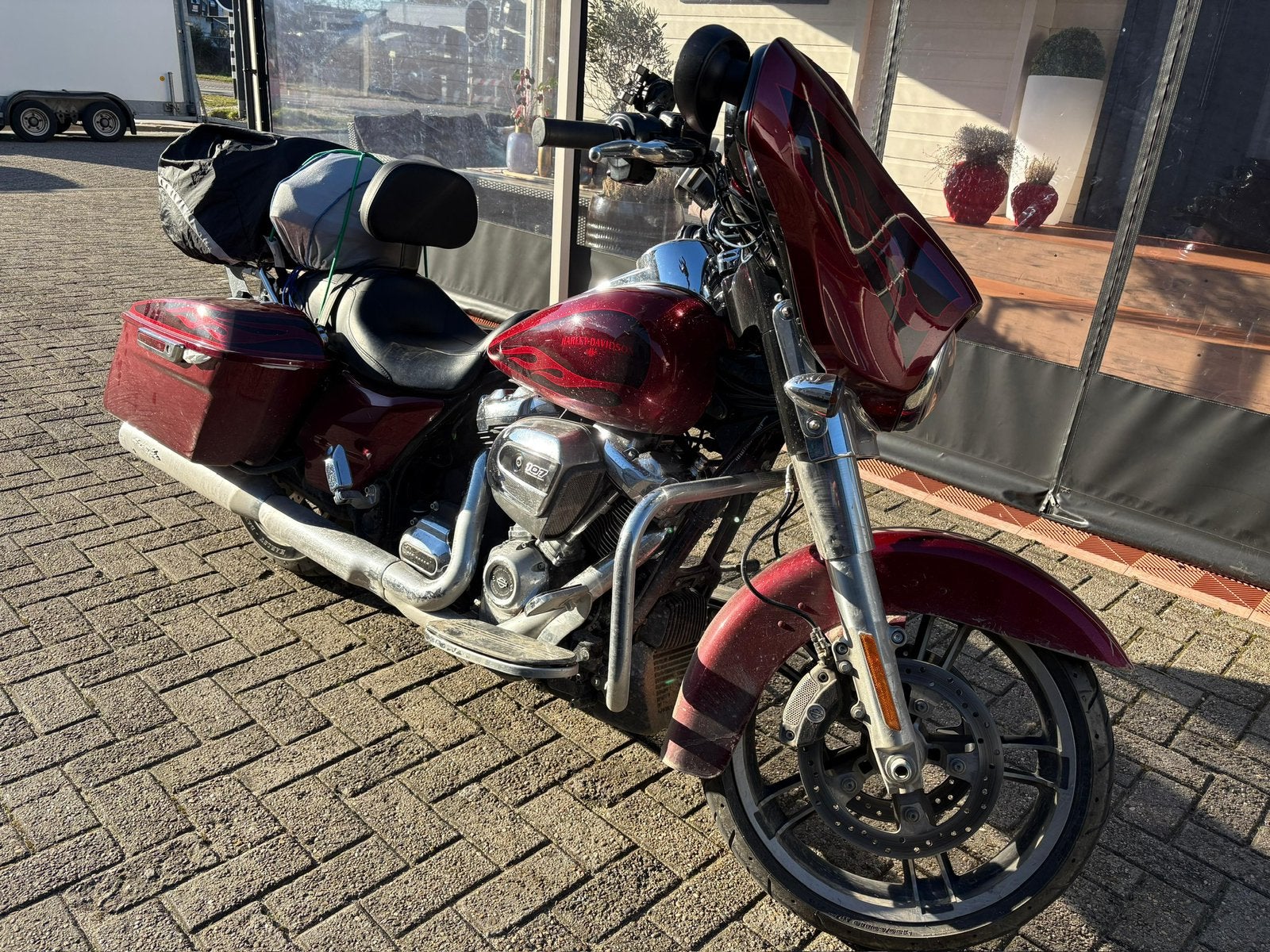Davidson Street Glide 2016 met Milwaukee-Eight 107 motor, Motoren, Motoren | Harley-Davidson, Particulier, Toermotor