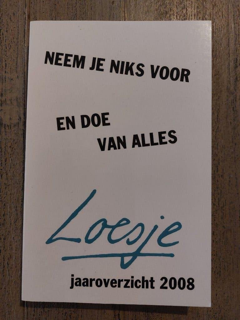 Loesje 2008 jaaroverzicht 2008 isbn9789046113370, Ophalen of Verzenden, Zo goed als nieuw, Loesje, Overige typen