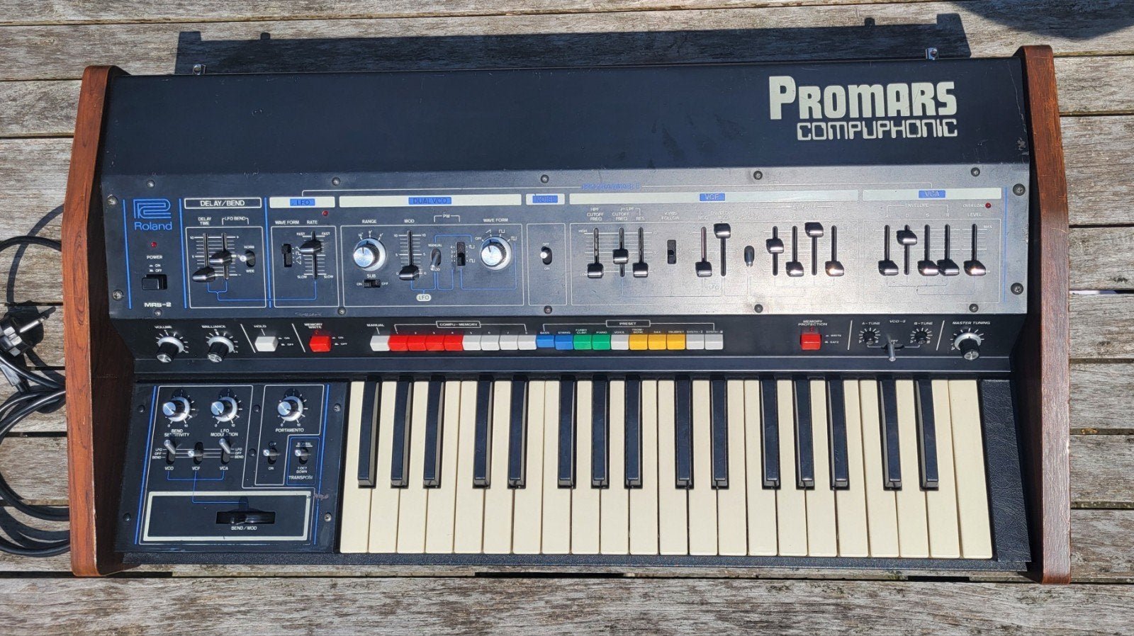 ROLAND MRS-2 Promars evt ruil., Muziek en Instrumenten, Synthesizers, Ophalen of Verzenden, Gebruikt, 49 toetsen, Overige merken