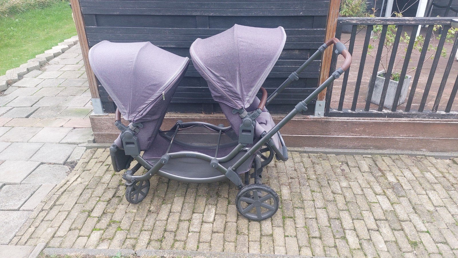 ABC Design Zoom Duowagen met reiswieg en 2 zitjes, Kinderen en Baby's, Ophalen, Gebruikt, Combiwagen, Duowagen
