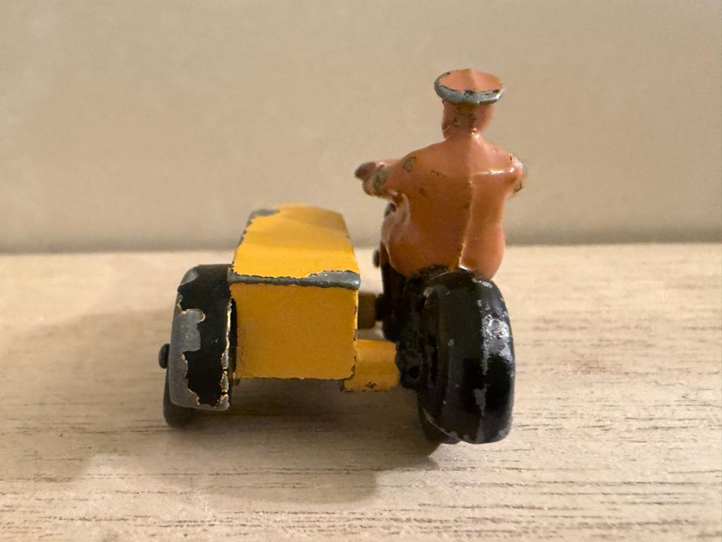 Dinky Toys Motor met Zijspan AAA - Origineel & Bespeeld, F, Gebruikt, G, Overige typen