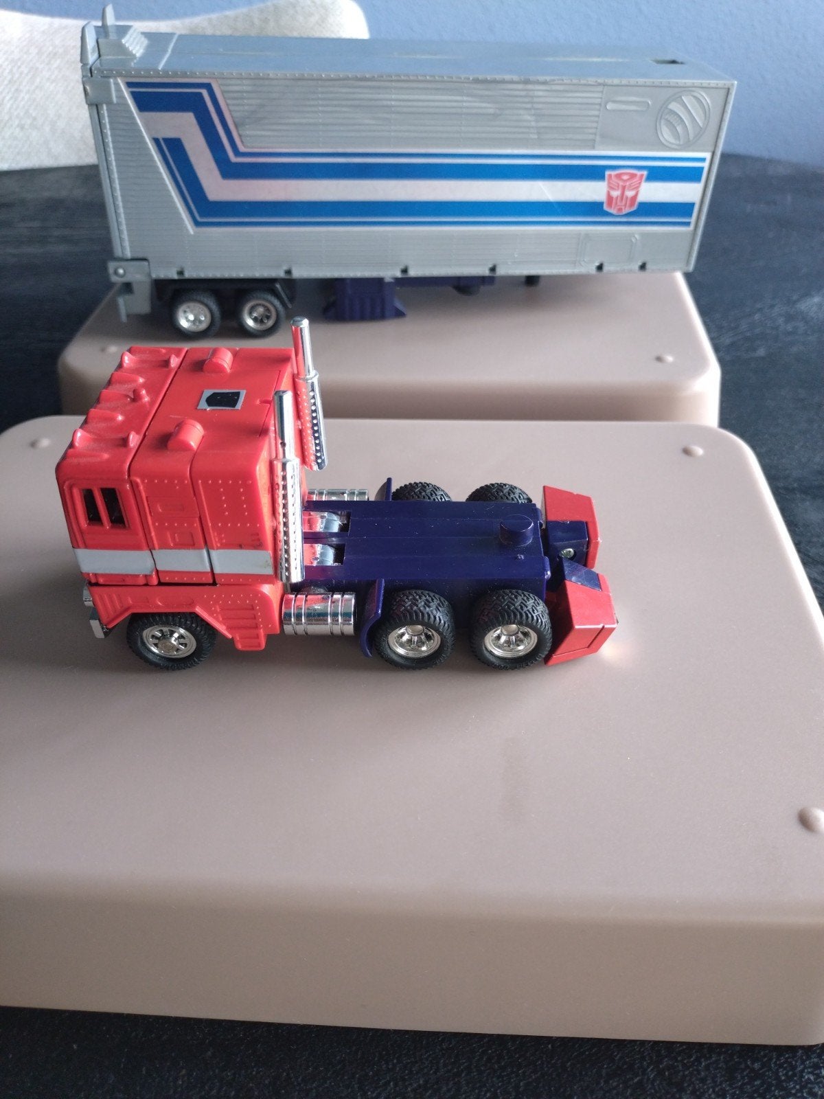 G1 Transformers Red foot Optimus Prime - rode voeten, G1, Ophalen, Gebruikt, Autobots
