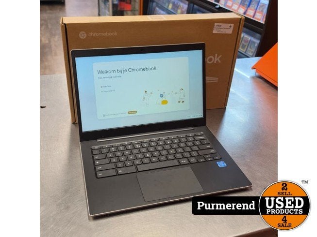 Samsung Galaxy Chromebook Go - 14.0 inch, Computers en Software, Samsung, Zo goed als nieuw, Support@Samsung.com, 129, Samsung-ro, Yeongtong-gu
Suwon-si, Gyeonggi-do 16677
South Korea