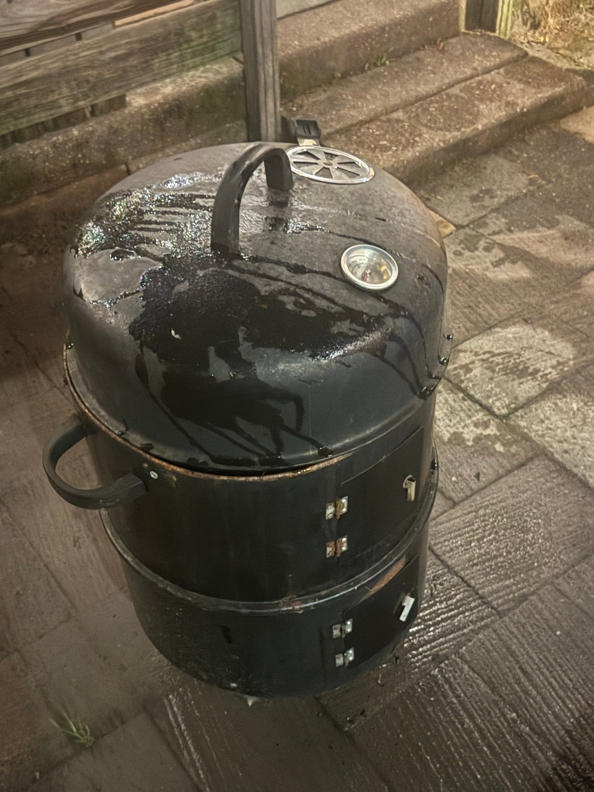 Rookton BBQ - Vaste prijs, alleen ophalen, Tuin en Terras, Houtskoolbarbecues, Ophalen, Gebruikt