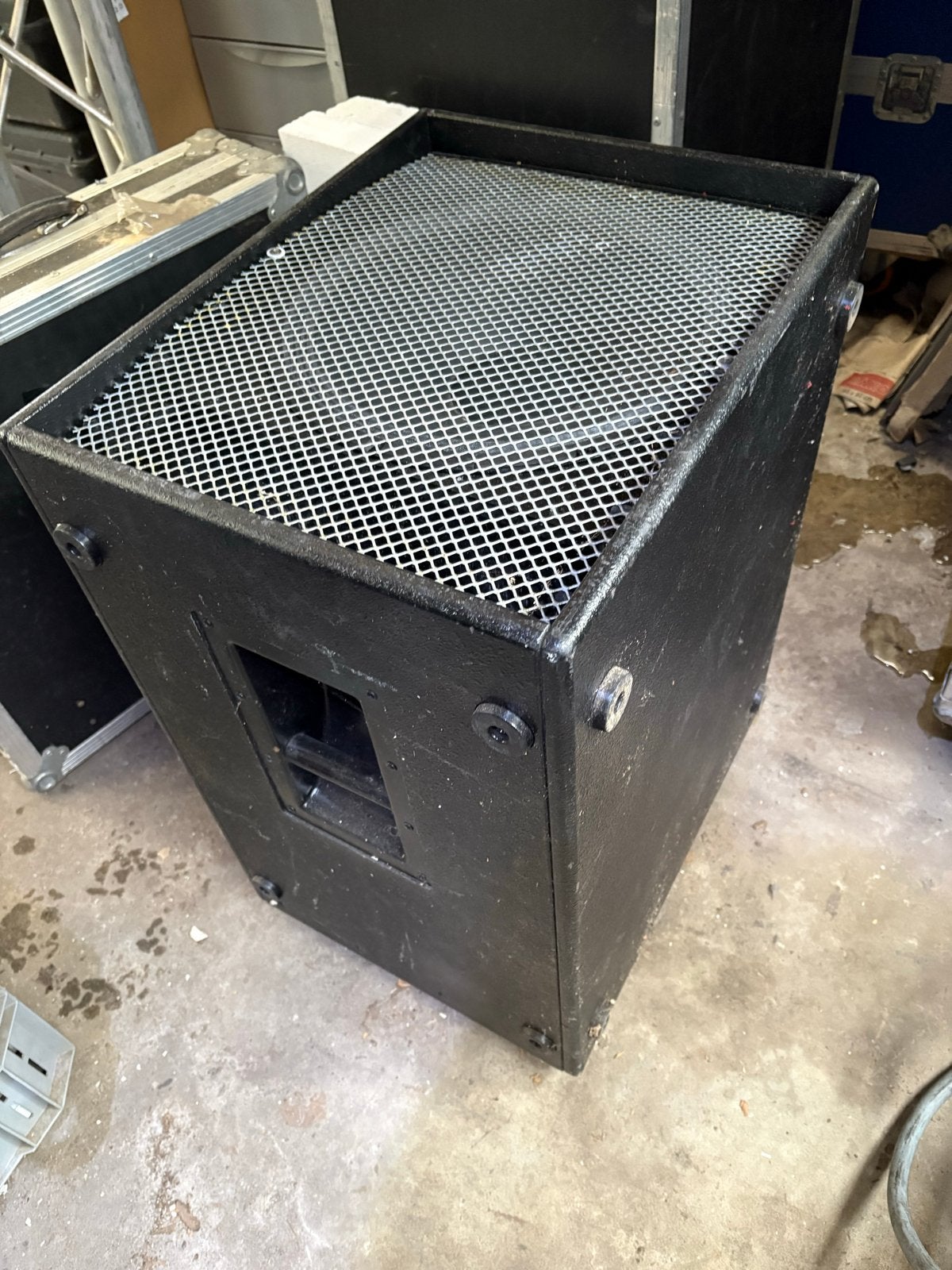 HK Audio Power Works RS 15 SUB A - 1 kanaal defect, Ophalen of Verzenden, Gebruikt, Minder dan 500 watt