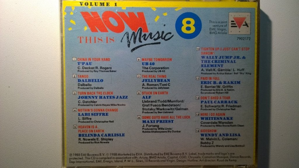 Now This Is Music 8 Volume 1, Ophalen of Verzenden, Zo goed als nieuw, Pop, Album