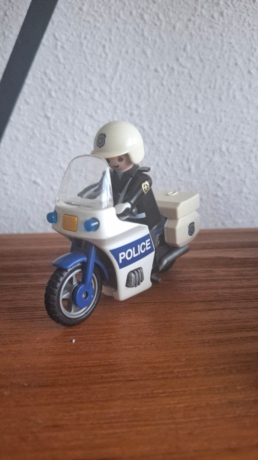 Playmobil politiemotor 3986, Kinderen en Baby's, Speelgoed | Playmobil, Gebruikt, Complete set, Voertuig, Ophalen of Verzenden