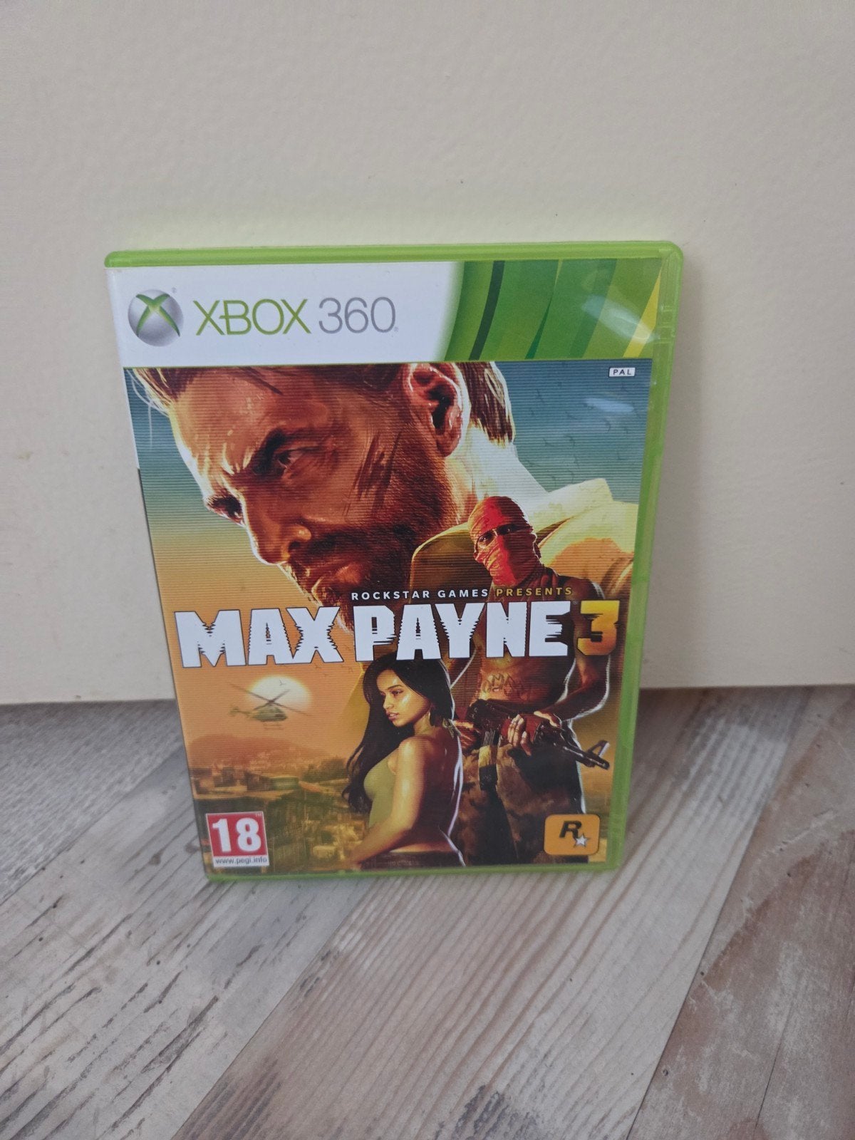 Max Payne 3 - Xbox 360 (Actie/Shooter), Spelcomputers en Games, Online, Gebruikt, Vanaf 18 jaar, Shooter
