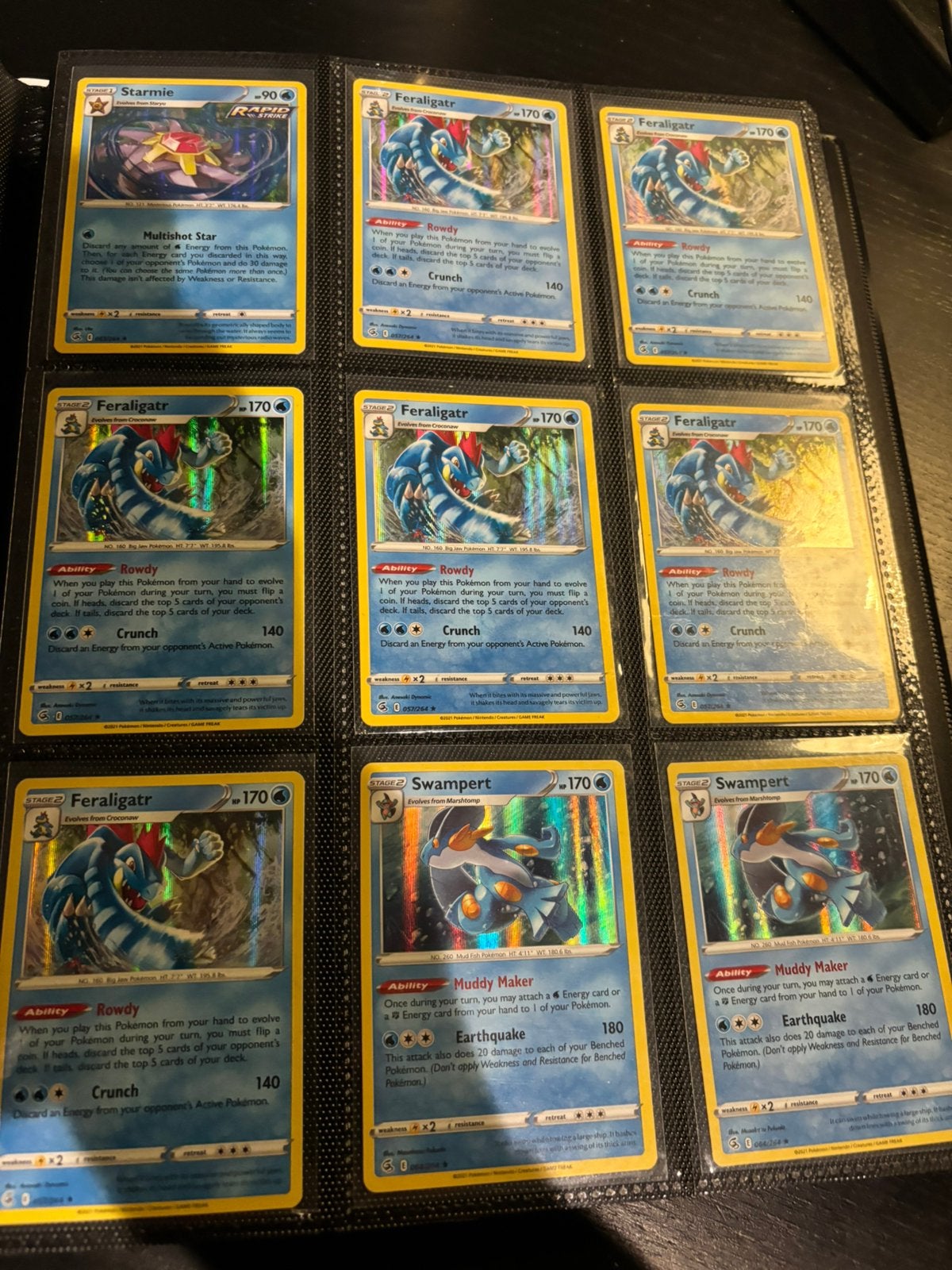 Pokémon Kaarten Holo’s Fusion Strike / 264 Per stuk, Ophalen of Verzenden, Zo goed als nieuw