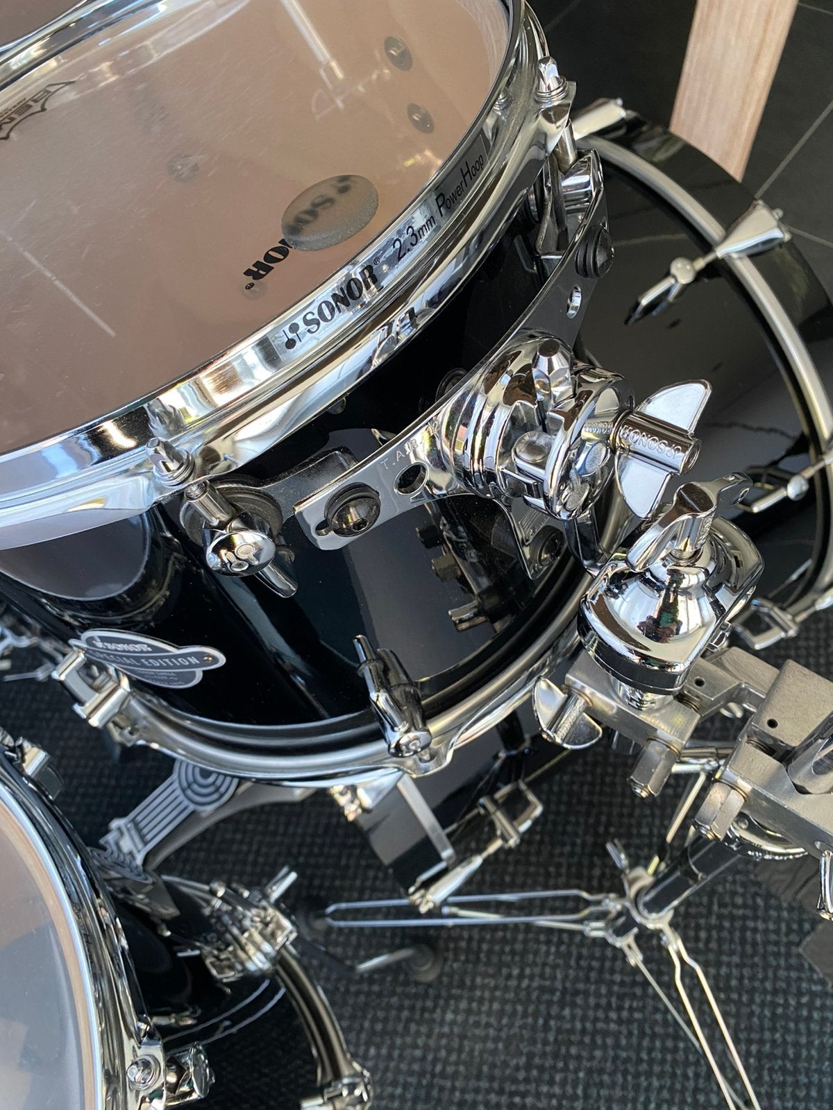 Foto 5 van Drumstel Sonor Beech special edition compleet
