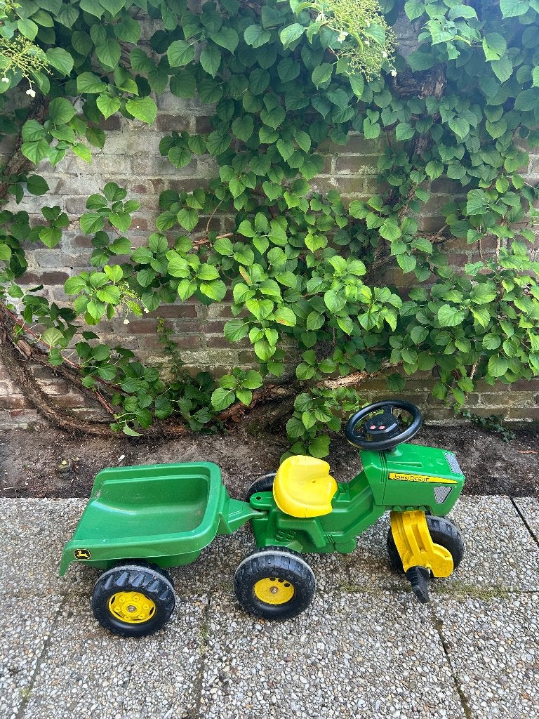 Tractor kind John Deere, Kinderen en Baby's, Speelgoed | Buiten | Skelters, Ophalen, Zo goed als nieuw, Overige merken