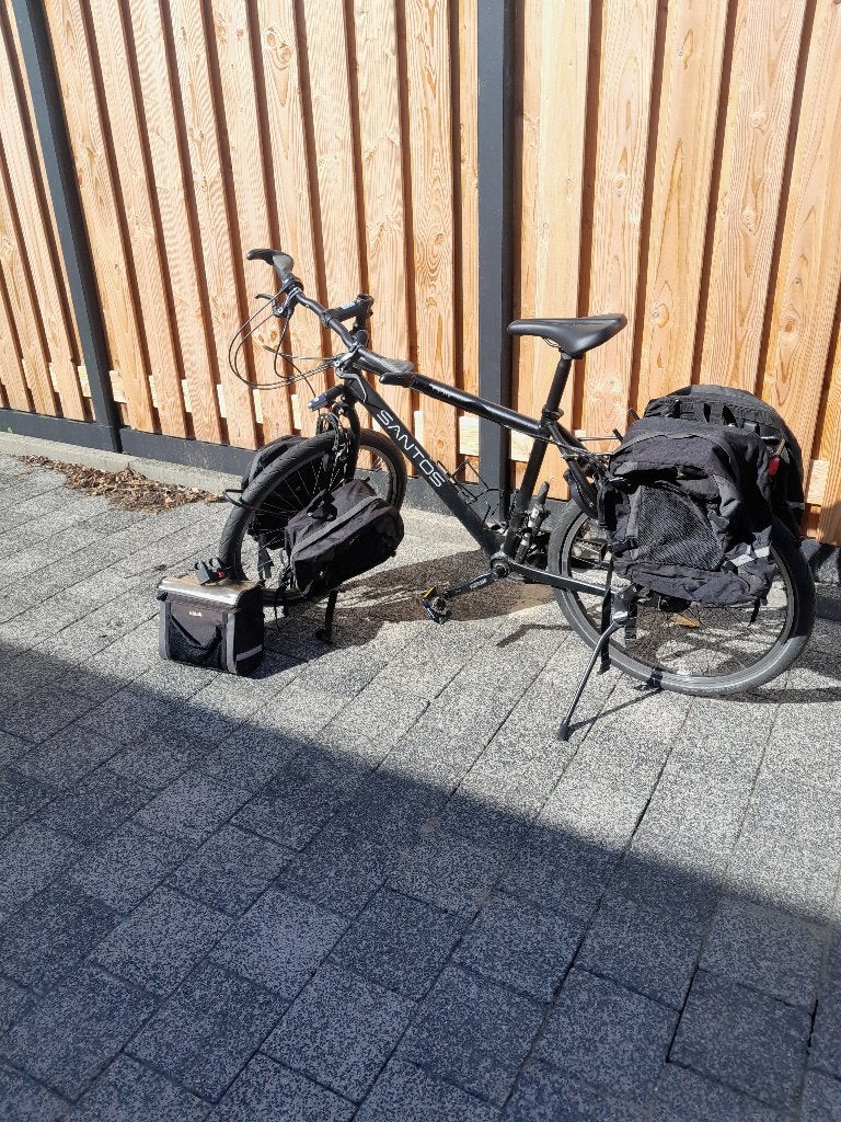 Santos Travelmaster 2.6 (Reisfiets), Gebruikt, Velgrem, 45 tot 49 cm, Geen vering