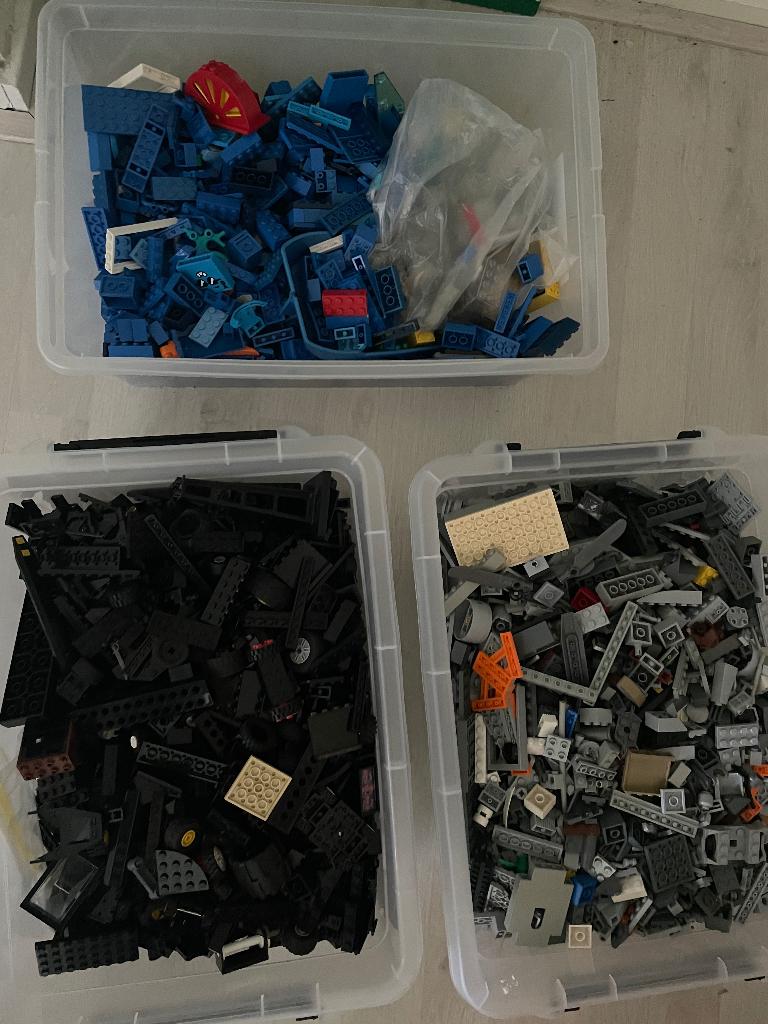 Lego collectie, Lego, Inclusief minifiguren, Ophalen of Verzenden, Zo goed als nieuw