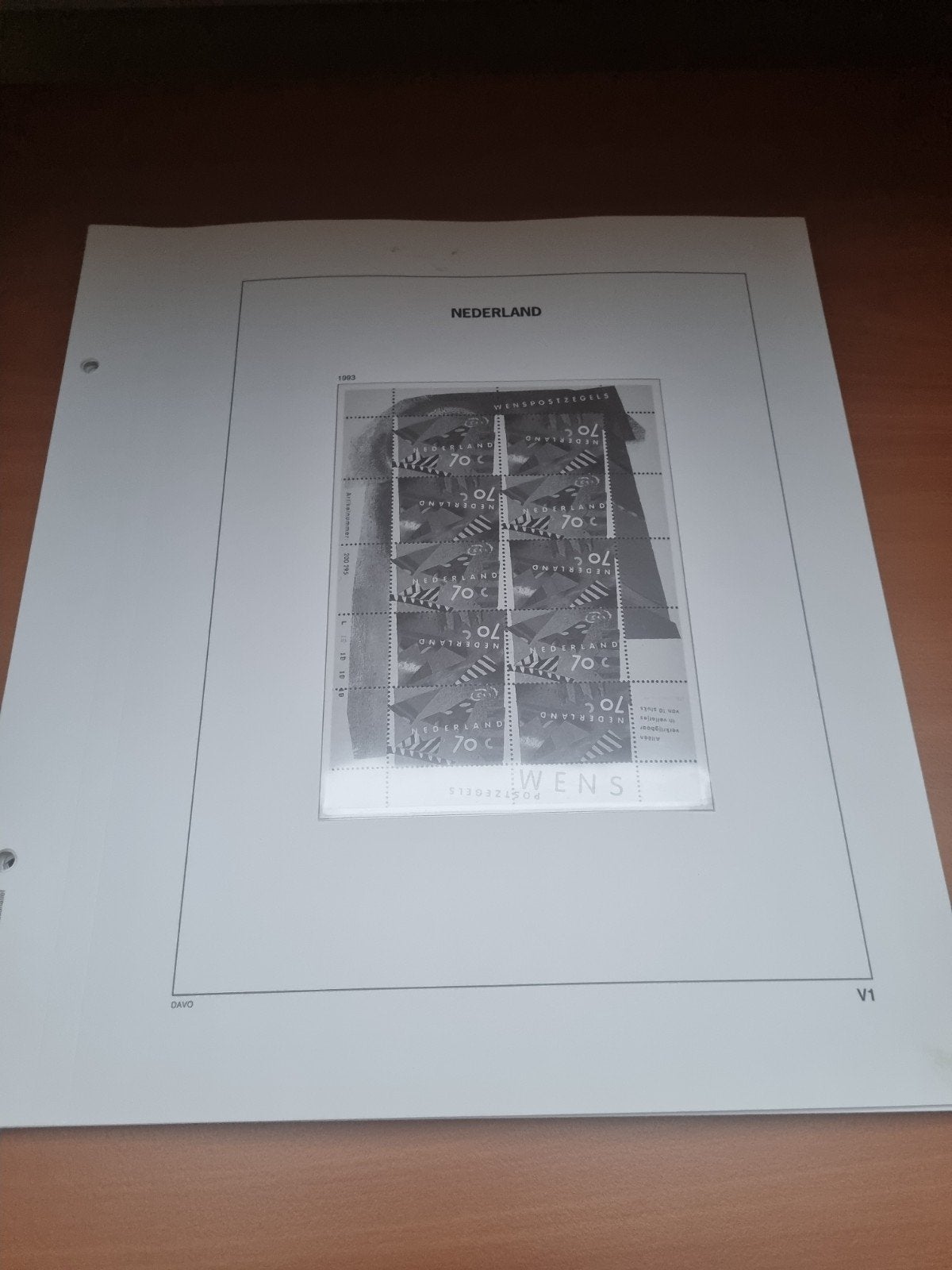 Gebruikte Davo albumbladen velletjes, Postzegels en Munten, Postzegels | Toebehoren, Ophalen of Verzenden, Verzamelalbum