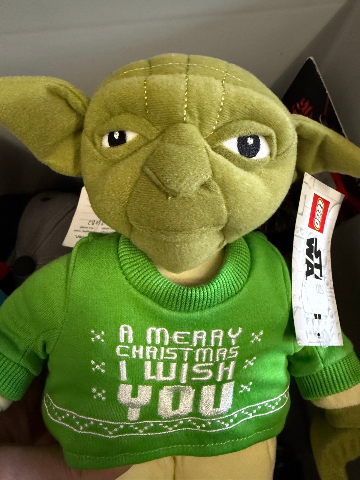 Lego Star Wars Kerst Knuffel Darth Vader, Stormtrooper, Yoda, Ophalen of Verzenden, Nieuw, Overige typen, Star Wars