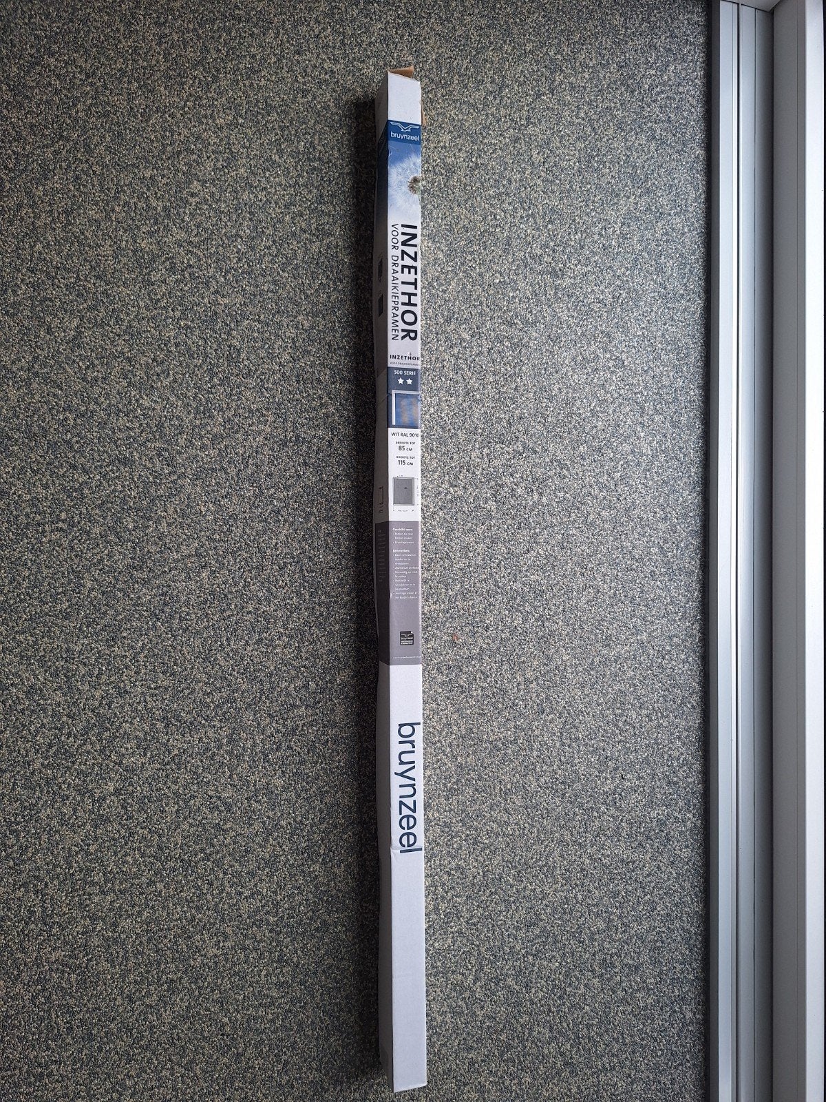 Inzethor voor draaikiepramen - Wit RAL 9010, Ophalen, Minder dan 80 cm, Hordeur, Nieuw